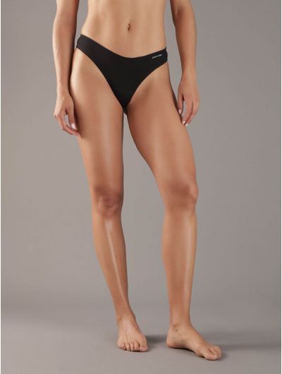 Tanga-Calvin-Klein-Icon-Modal-Mesh-Mujer-Negro