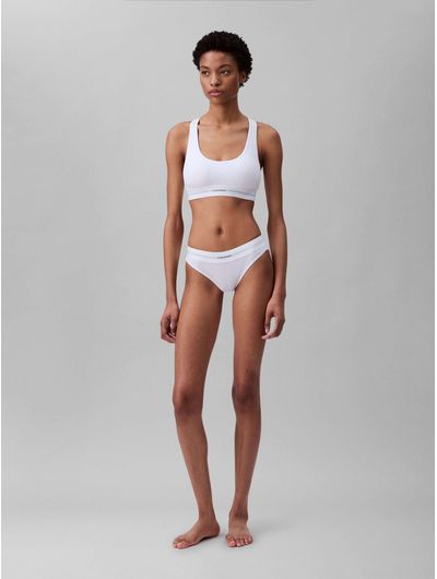 Bikini-Calvin-Klein-Cotton-Modal-Stretch-Rib-Mujer-Blanco