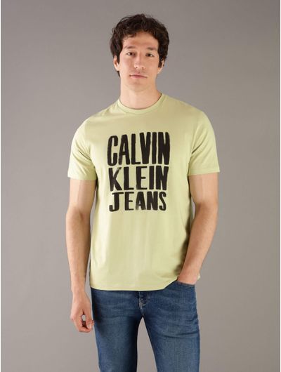 Playera-Calvin-Klein-con-Logo-Hombre-Verde