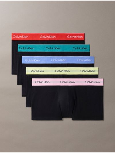 Trunks-Calvin-Klein-Pride-Low-Rise-Pack-de-5-Negro