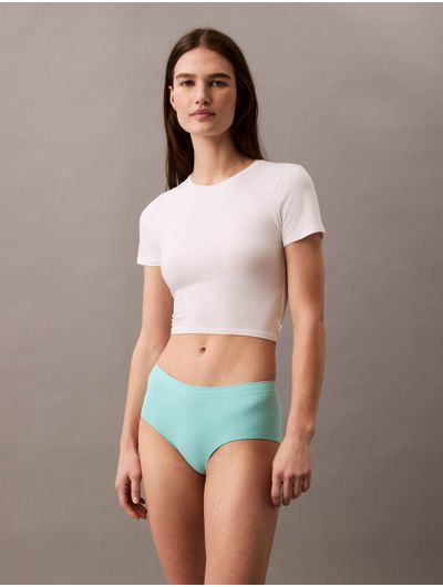 Boyshort-Calvin-Klein-Bonded-Flex-Seamless-Mujer-Verde