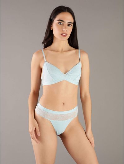 Brasier-Calvin-Klein-Lightly-Lined-Triangle-Mujer-Azul