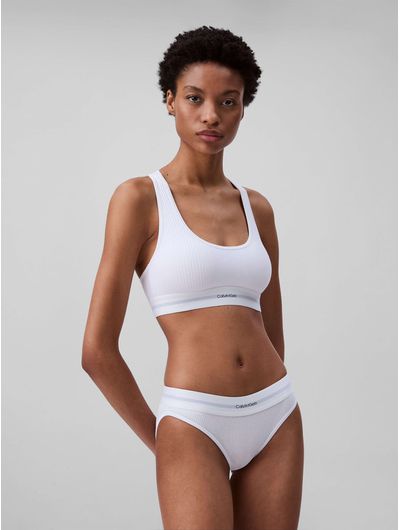 Bralette-Calvin-Klein-Cotton-Modal-Stretch-Rib-Mujer-Blanco