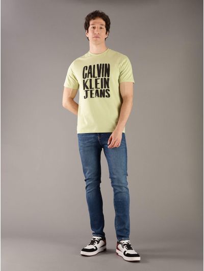 Playera-Calvin-Klein-con-Logo-Hombre-Verde