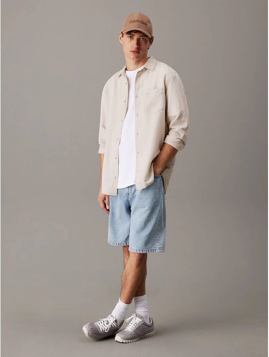 Camisa-Calvin-Klein-Lino-y-Algodon-Hombre-Blanco