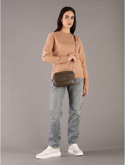 Bolsa-Calvin-Klein-Crossbody-Mujer-Cafe