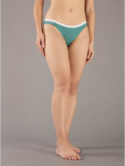 Bikini-Calvin-Klein-con-Logo-Mujer-Verde