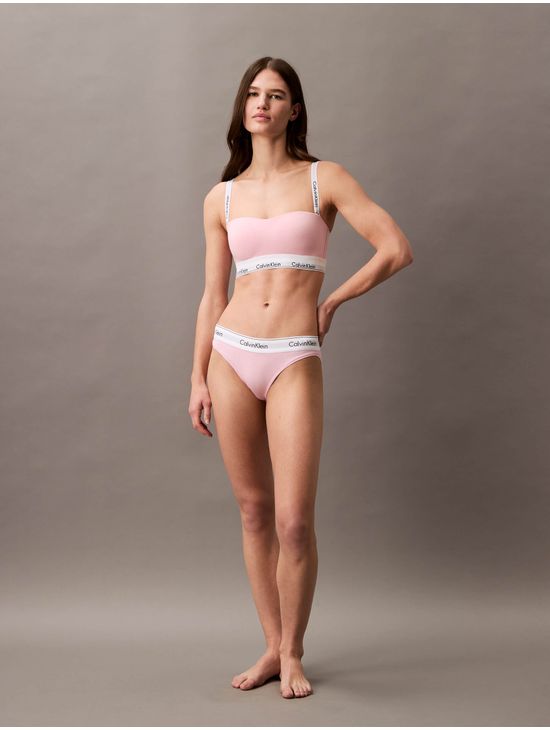 Bandeau-Calvin-Klein-Icon-Cotton-Modal-Mujer-Rosa