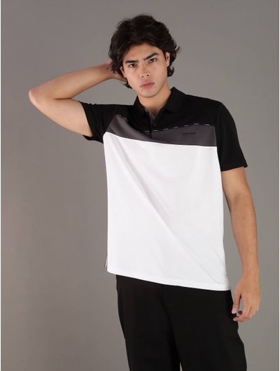 Polo-Calvin-Klein-con-Franjas-Hombre-Multicolor