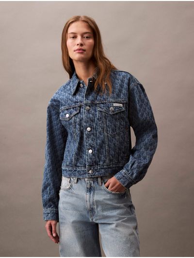 Chamarra-Calvin-Klein-Denim-Logo-Marquee-Mujer-Azul