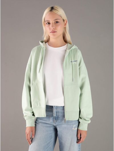 Sudadera-Calvin-Klein-con-Monologo-Mujer-Verde