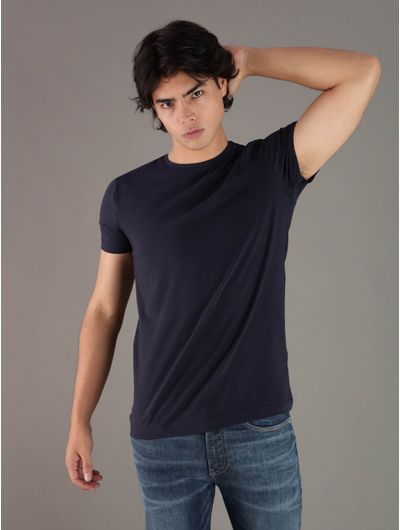 Playera-Calvin-Klein-Logo-Hombre-Azul
