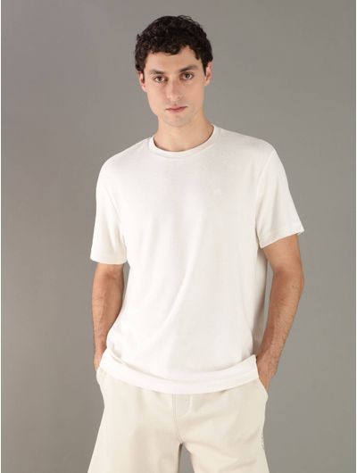 Playera-Calvin-Klein-Afelpada-Hombre-Beige