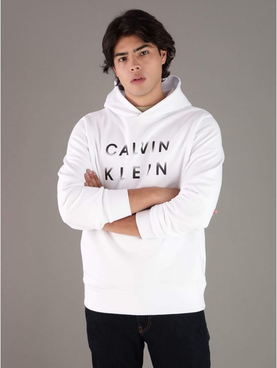 Sudadera-Calvin-Klein-Diseño-Hombre-Blanco