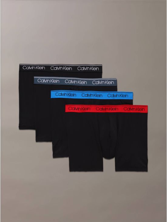 Slips-Calvin-Klein-Microfiber-Stretch-Pack-de-4-Hombre-Negro