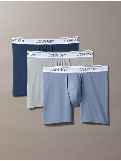 Boxers-Calvin-Klein-Icon-Cotton-Stretch-Brief-Pack-de-3-Hombre-Azul