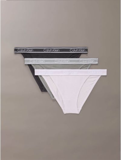 Bikinis-Calvin-Klein-Viscose-Cotton-Blend-Pack-de-3--Mujer-Multicolor