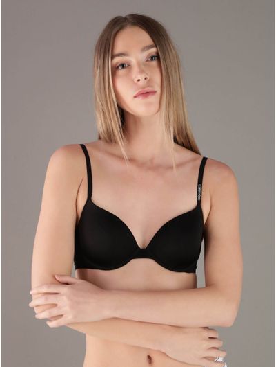 Brasier-Calvin-Klein-Lightly-Lined-Demi-Mujer-Negro