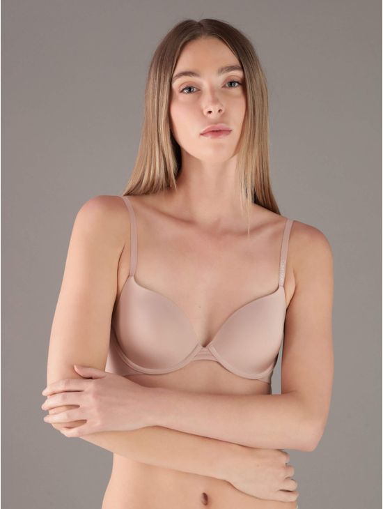 Brasier-Calvin-Klein-Lightly-Lined-Demi-Mujer-Cafe