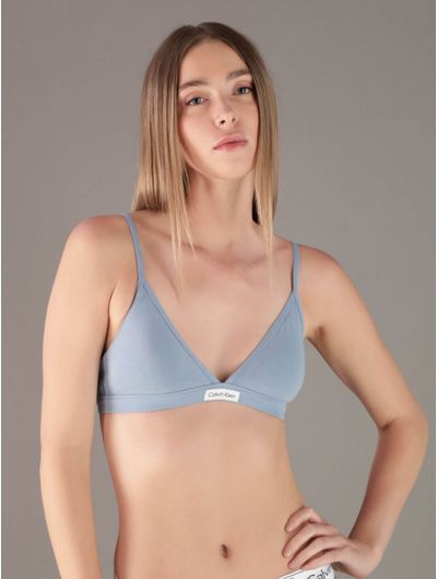 Brasier-Calvin-Klein-Lightly-Lined-Triangle-Mujer-Azul