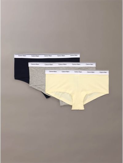 Boyshorts-Calvin-Klein-Cotton-Modal-Balance-Pack-de-3--Mujer-Multicolor