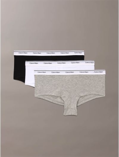 Boyshorts-Calvin-Klein-Cotton-Modal-Balance-Pack-de-3--Mujer-Multicolor
