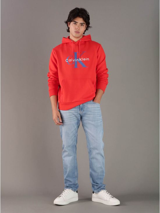 Sudadera-Calvin-Klein-con-Monologo-Hombre-Naranja