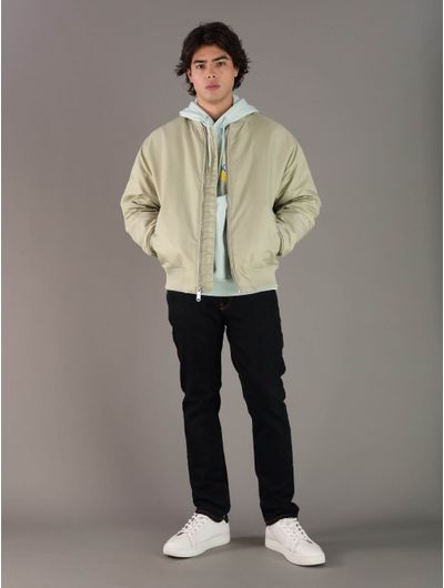 Chamarra-Calvin-Klein-Logo-Hombre-Verde