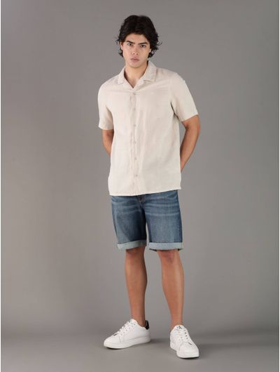 Shor-Calvin-Klein-con-Logo-Hombre-Azul