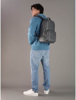 Mochila-Calvin-Klein-Monologo-Hombre-Gris