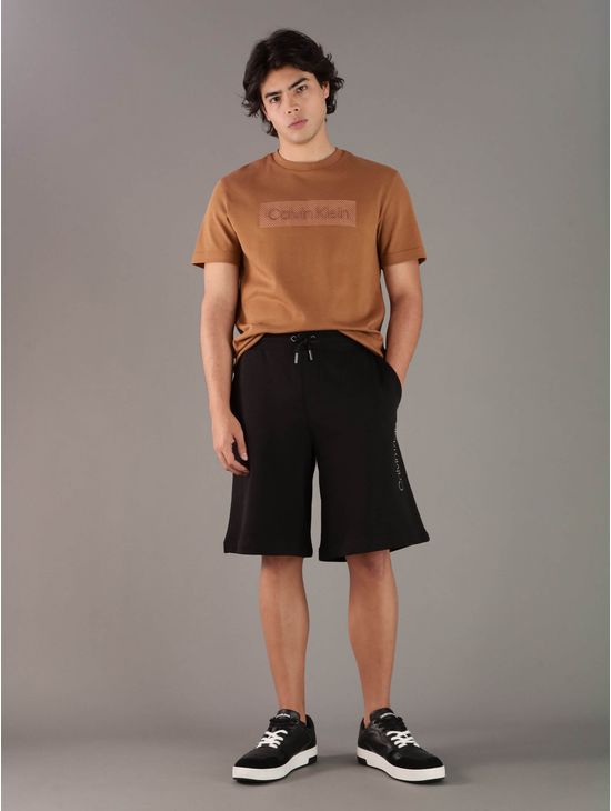 Bermuda-Calvin-Klein-Logo-Hombre-Negro