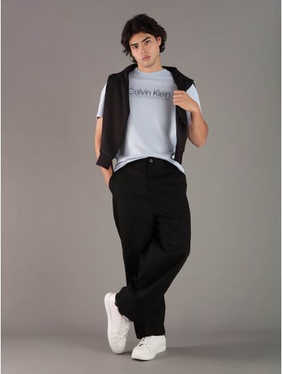 Playera-Calvin-Klein-Diseño-Hombre-Azul