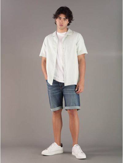 Camisa-Calvin-Klein-Polygiene-Hombre-Verde