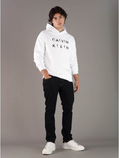 Sudadera-Calvin-Klein-Diseño-Hombre-Blanco