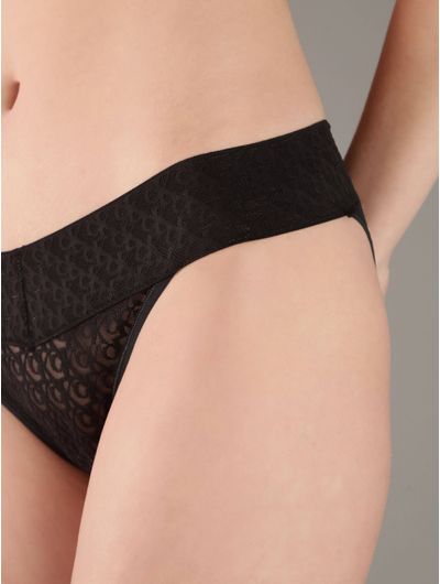 Bikinis-Calvin-Klein-Icon-Logo-Lace-Pack-de-3-Mujer-Multicolor