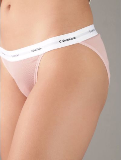 Bikinis-Calvin-Klein-Cotton-Stretch-Rib-Pack-de-3--Mujer-Multicolor