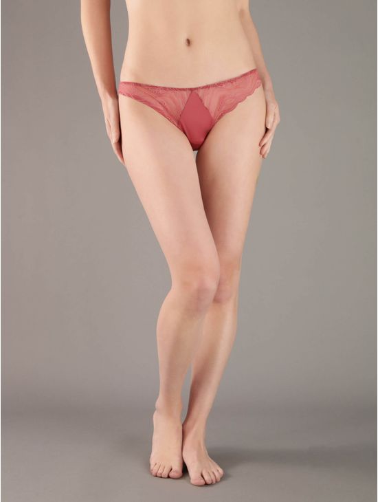 Tanga-Calvin-Klein-Sensual-Stretch-Lace-Mujer-Cafe