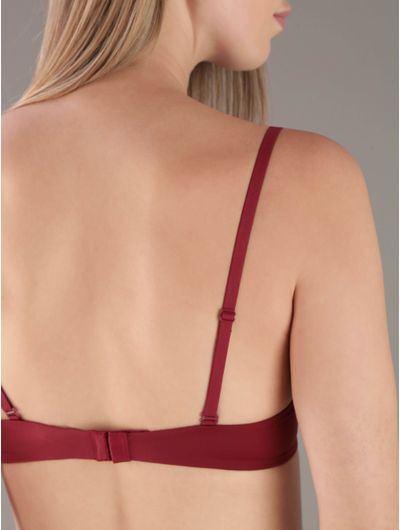 Brasier-Calvin-Klein-Push-Up-Plunge-Mujer-Rojo