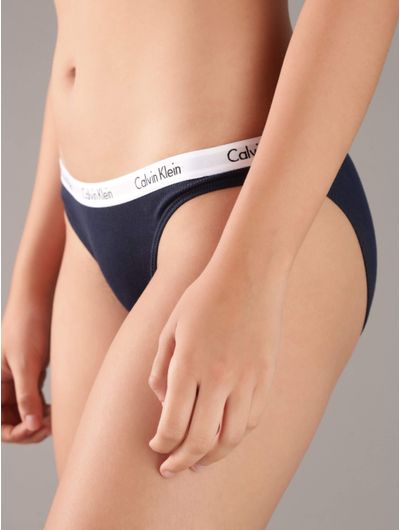 Bikinis-Calvin-Klein-Carousel-Cotton-Stretch-Rib-Pack-de-3--Mujer-Multicolor