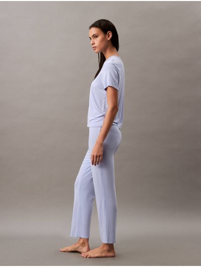 Pantalon-Calvin-Klein-de-Pijama-Mujer-Morado