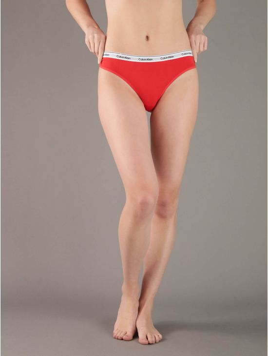 Brazilian-Calvin-Klein-Icon-Logo-Mujer-Rojo