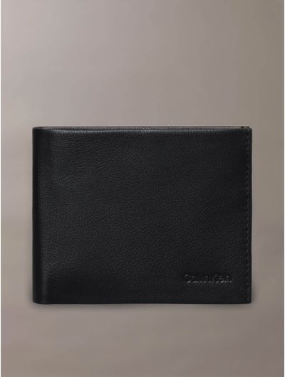 Cartera-Calvin-Klein-de-Piel-Hombre-Negro
