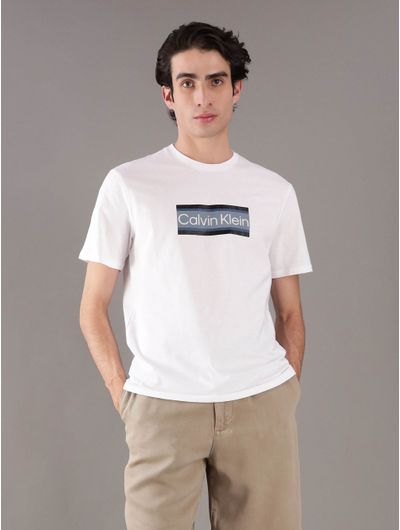Playera-Calvin-Klein-Estampado-Hombre-Blanco