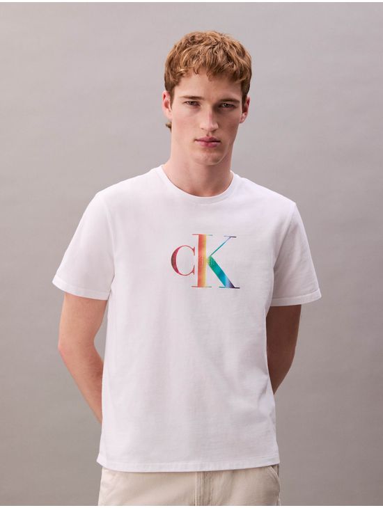 Playera-Calvin-Klein-Pride-Monologo-Blanco