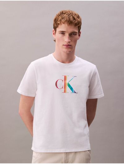 Playera-Calvin-Klein-Pride-Monologo-Blanco