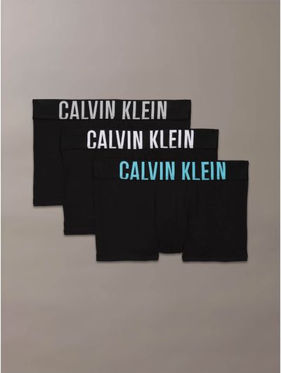 Trunks-Calvin-Klein-Intense-Power-Cotton-Stretch-Paquete-de-3-Hombre-Multicolor
