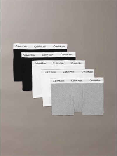 Trunks-Calvin-Klein-Icon-Cotton-Stretch-Paquete-de-5-Hombre-Multicolor