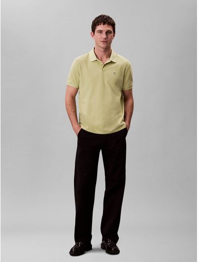Polo-Calvin-Klein-Monograma-Hombre-Amarillo