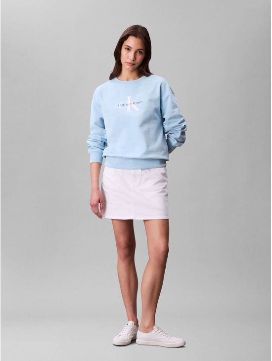Sudadera-Calvin-Klein-Monologo-Mujer-Azul