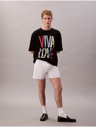 Playera-Calvin-Klein-x-Marc-Hundley-Viva-Love-Relaxed-Negro